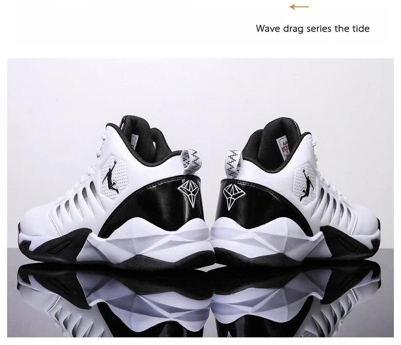 Men's Basketball Shoes Breathable Cushioning Non-Slip Wearable Sports Shoes Gym Training Athletic Basketball Sneakers for Women