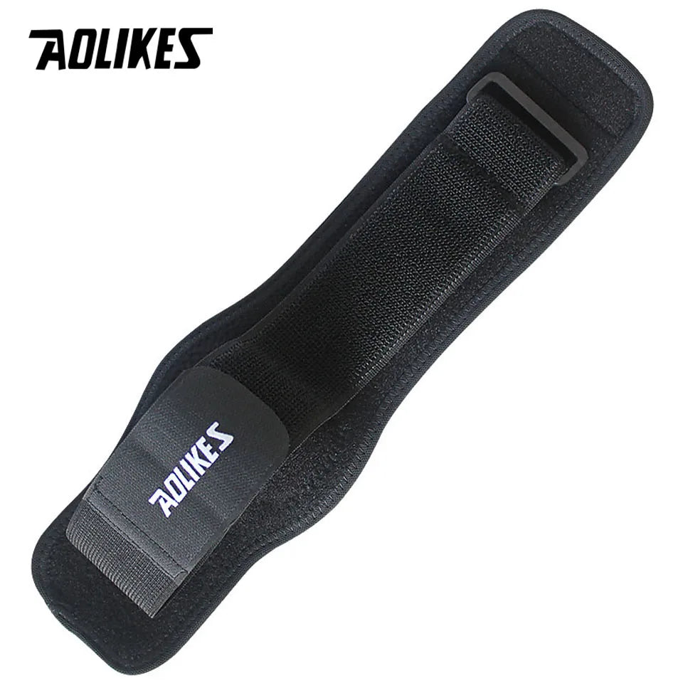 AOLIKES 1PCS Adjustbale Tennis Elbow Support Guard Pads Golfer's Strap Elbow Lateral Pain Syndrome Epicondylitis Brace