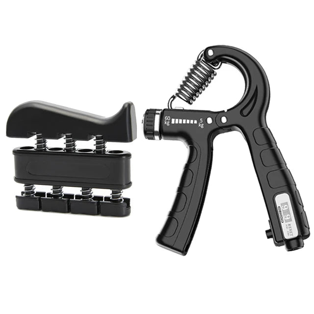 Adjustable 5-60Kg Heavy Hand Gripper Fitness Hand Exerciser Grip Wrist Training Finger Gripper Hand Strengthener For Patient