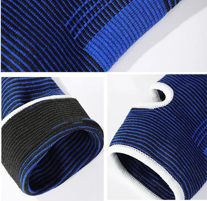 Tornozeleira Elástica Ajustável – Suporte e Conforto para Seus Treinos
