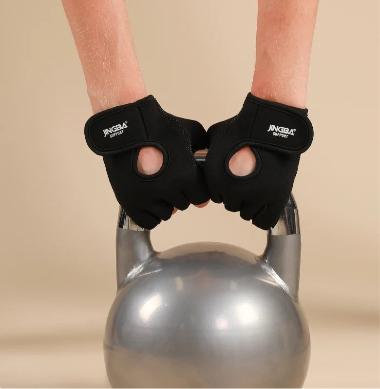 Par de Luvas Esportivas Ajustáveis – Proteção e Aderência para Seu Treino