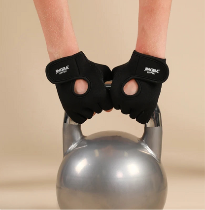 Par de Luvas Esportivas Ajustáveis – Proteção e Aderência para Seu Treino