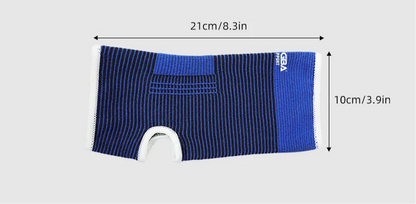 Tornozeleira Elástica Ajustável – Suporte e Conforto para Seus Treinos