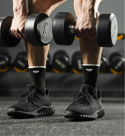 Tornozeleira Elástica Ajustável – Suporte e Conforto para Seus Treinos