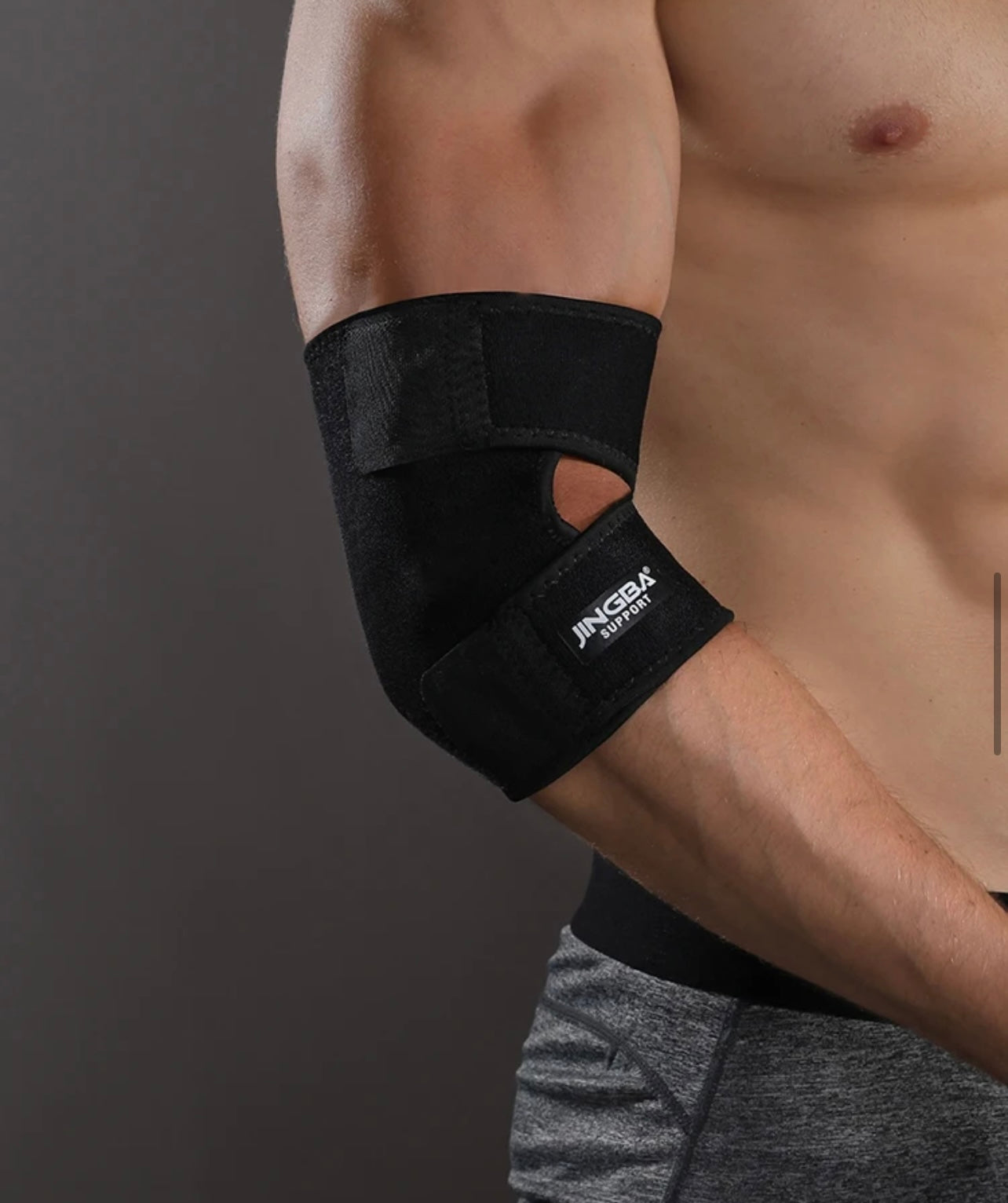 Suporte de Cotovelo em Neoprene – Mais Conforto e Proteção para Seus Treinos
