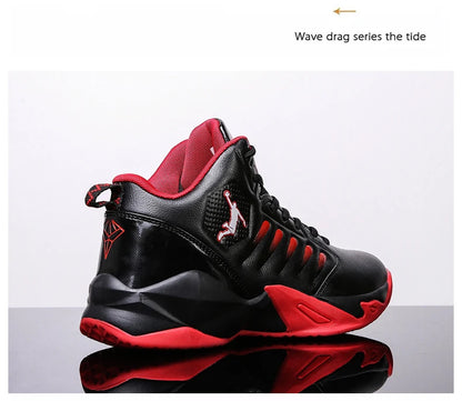 Men's Basketball Shoes Breathable Cushioning Non-Slip Wearable Sports Shoes Gym Training Athletic Basketball Sneakers for Women