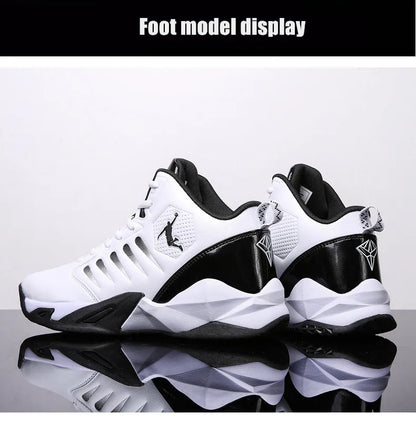Men's Basketball Shoes Breathable Cushioning Non-Slip Wearable Sports Shoes Gym Training Athletic Basketball Sneakers for Women