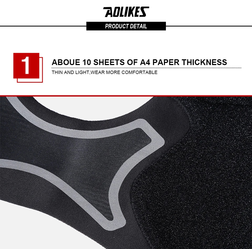 AOLIKES Ankle Support Brace,Elasticity Free Adjustment Protection Foot Bandage,Sprain Prevention Sport Fitness Guard Band