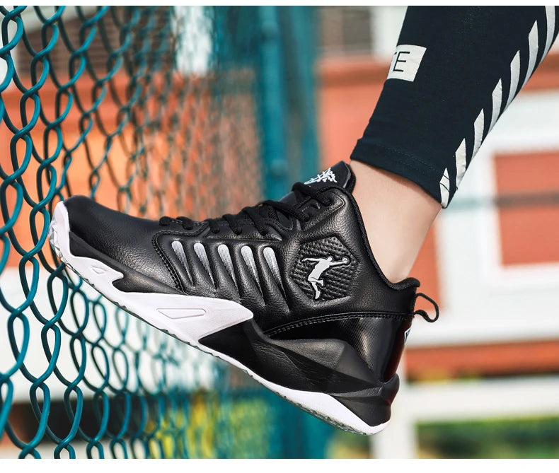 Men's Basketball Shoes Breathable Cushioning Non-Slip Wearable Sports Shoes Gym Training Athletic Basketball Sneakers for Women