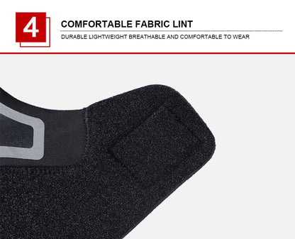 AOLIKES Ankle Support Brace,Elasticity Free Adjustment Protection Foot Bandage,Sprain Prevention Sport Fitness Guard Band