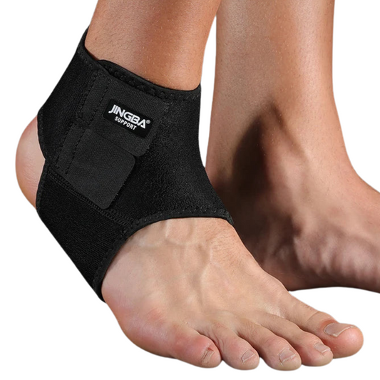 Tornozeleira de Compressão JINGBA SUPPORT – Suporte e Conforto para Seus Movimentos