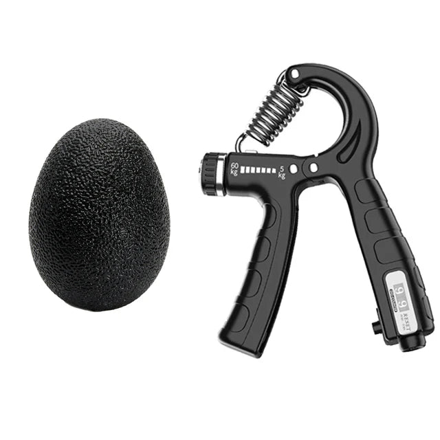Adjustable 5-60Kg Heavy Hand Gripper Fitness Hand Exerciser Grip Wrist Training Finger Gripper Hand Strengthener For Patient