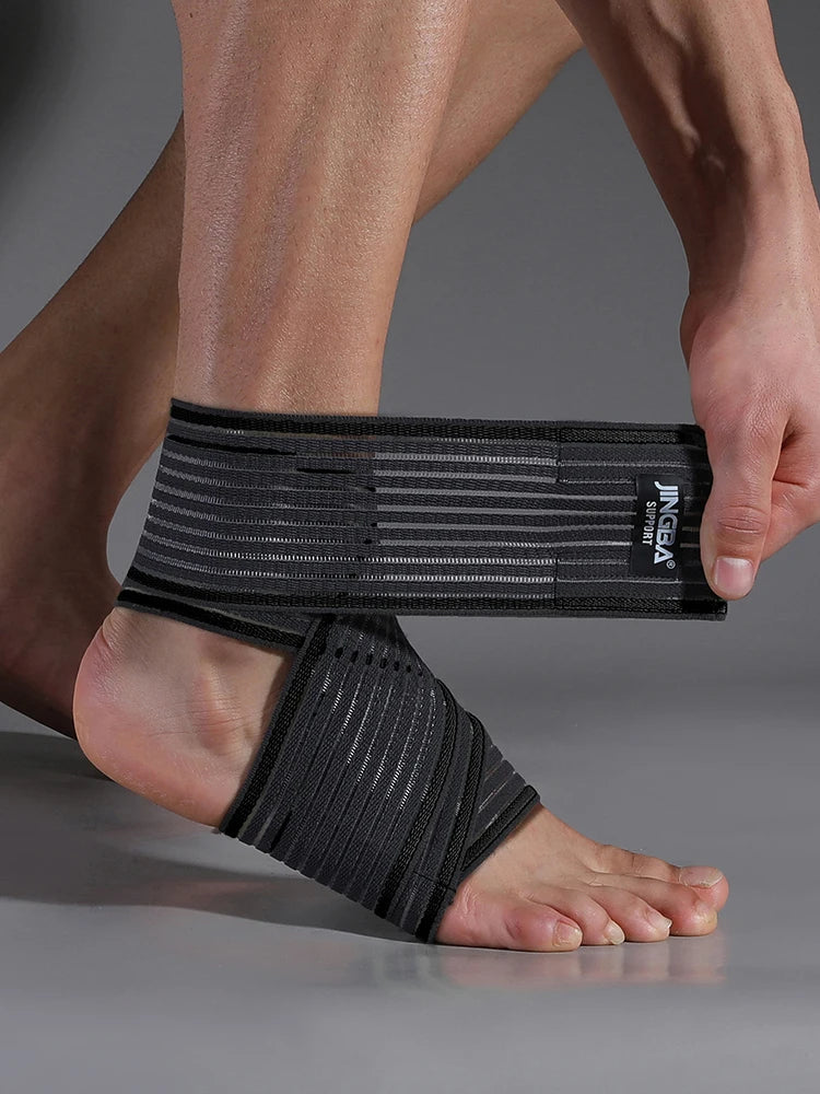 Tornozeleira Elástica Ajustável – Proteção e Conforto para Seus Treinos