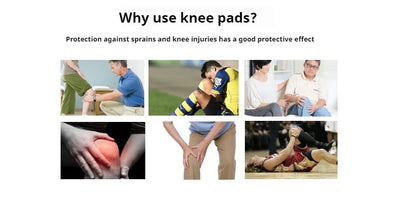 Knitted sports knee pads, running basketball, cycling fitness, anti slip, breathable nylon knee pads for men and women