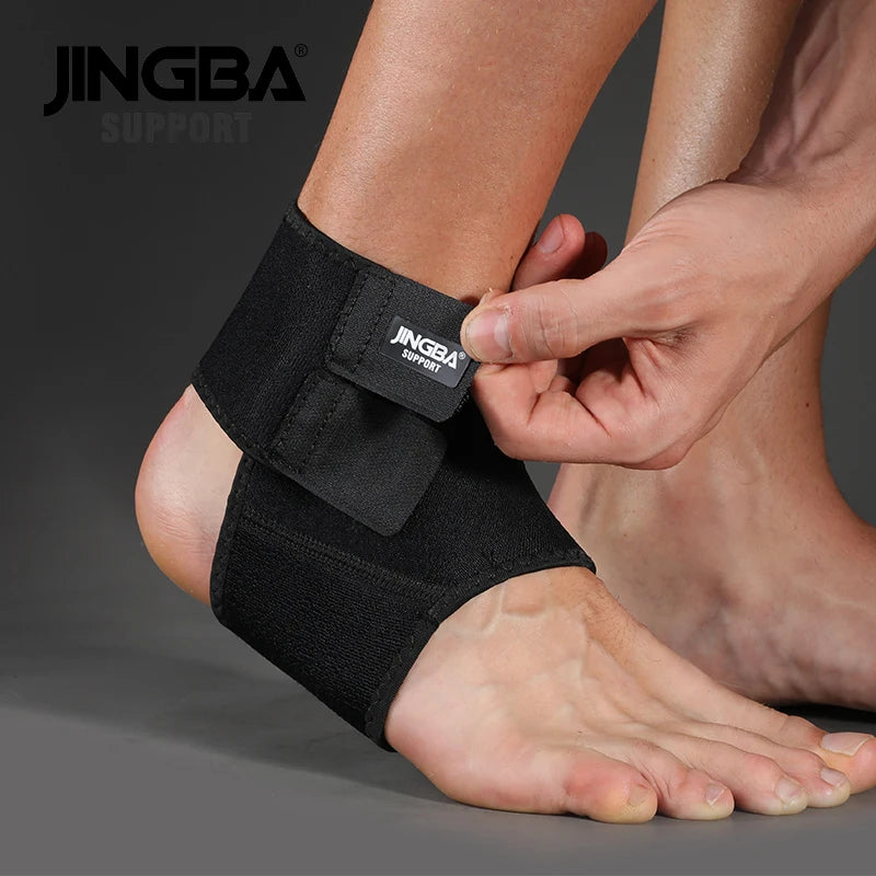 Tornozeleira de Compressão JINGBA SUPPORT – Suporte e Conforto para Seus Movimentos