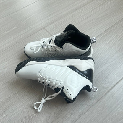 Men's Basketball Shoes Breathable Cushioning Non-Slip Wearable Sports Shoes Gym Training Athletic Basketball Sneakers for Women