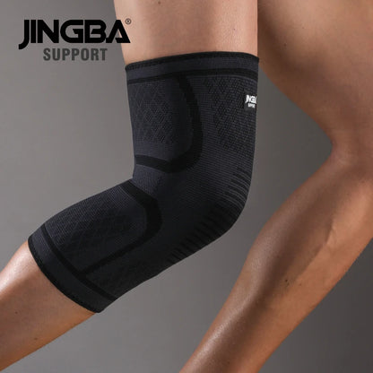 Joelheira de Compressão Elástica e Respirável – Suporte e Conforto para Seus Treinos