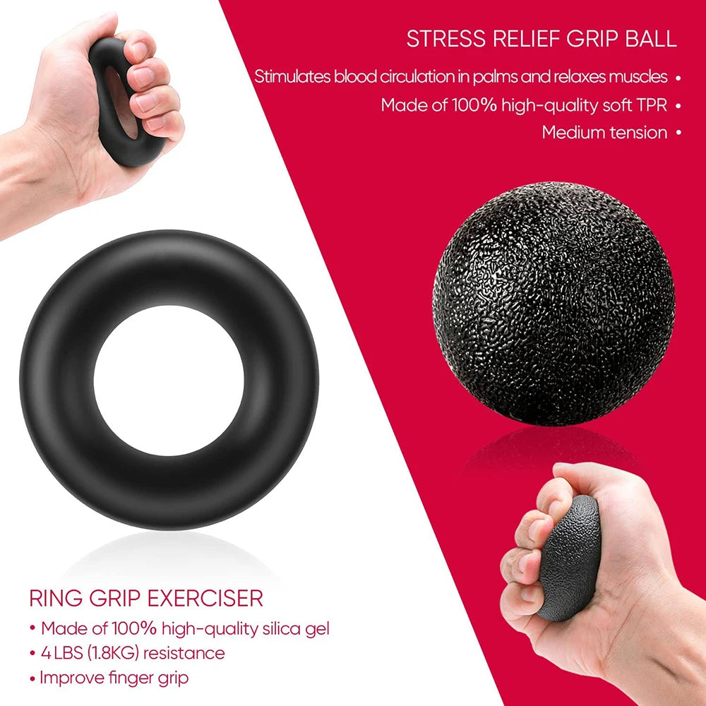 Adjustable 5-60Kg Heavy Hand Gripper Fitness Hand Exerciser Grip Wrist Training Finger Gripper Hand Strengthener For Patient