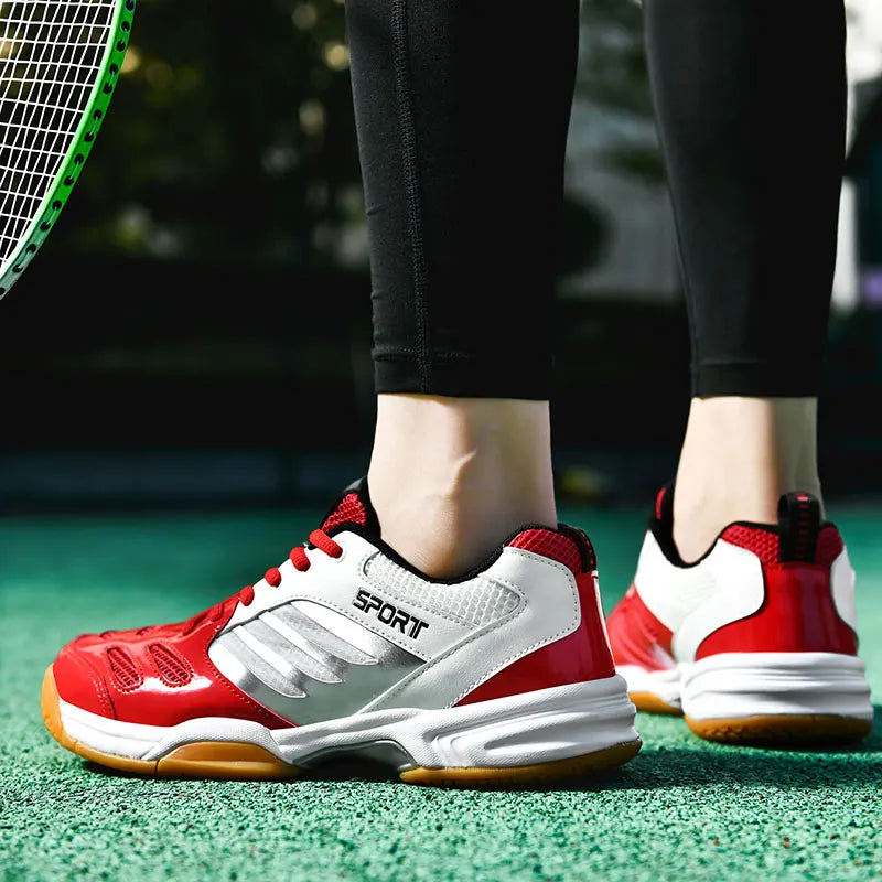 Badminton Shoes Court Tennis Sneakers for Training Volleyball Indoor Outdoor Professional Men Women Breathable Sport Big Size