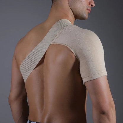1 Piece Breathable Elastic Shoulder Support Upper Back Brace