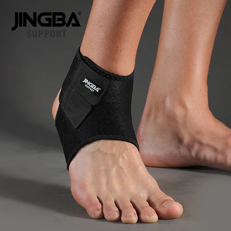 Tornozeleira de Compressão JINGBA SUPPORT – Suporte e Conforto para Seus Movimentos