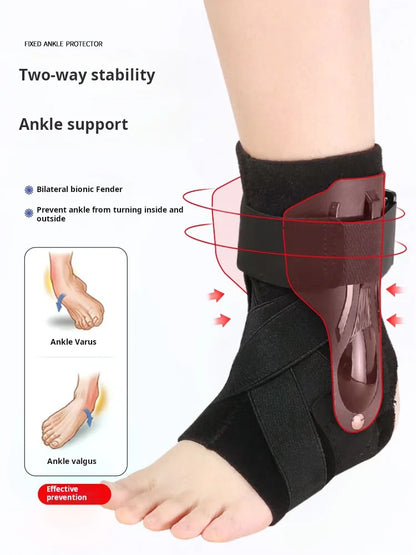 Ankle Brace-Stirrup Ankle Splint- Adjustable Rigid Stabilizer for Sprains Tendonitis Post-Op Cast Support and Injury Protection