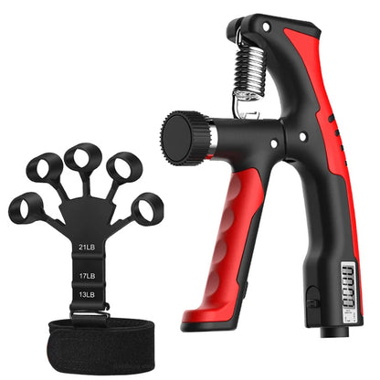 Adjustable 5-60Kg Heavy Hand Gripper Fitness Hand Exerciser Grip Wrist Training Finger Gripper Hand Strengthener For Patient