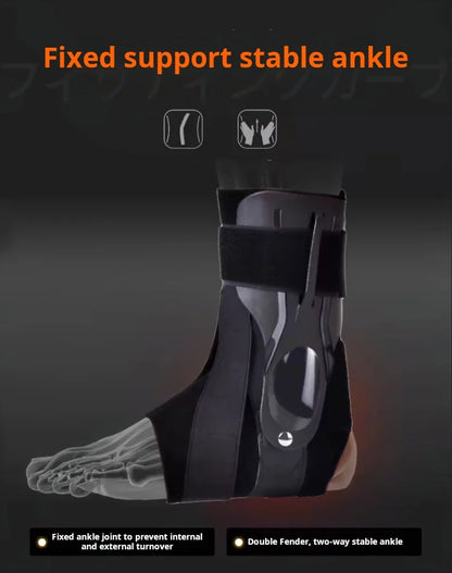 Ankle Brace-Stirrup Ankle Splint- Adjustable Rigid Stabilizer for Sprains Tendonitis Post-Op Cast Support and Injury Protection