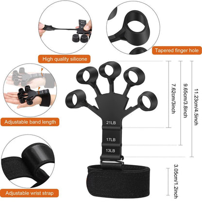 Adjustable 5-60Kg Heavy Hand Gripper Fitness Hand Exerciser Grip Wrist Training Finger Gripper Hand Strengthener For Patient