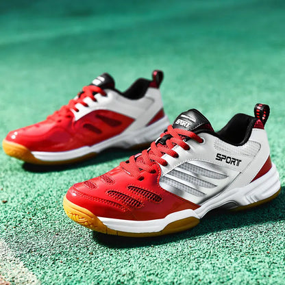 Badminton Shoes Court Tennis Sneakers for Training Volleyball Indoor Outdoor Professional Men Women Breathable Sport Big Size