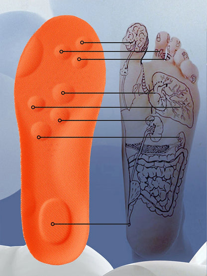 Latex Sport Insoles Soft High Elasticity Shoe Pads Orthotic Breathable Deodorant Shock Absorption Cushion Arch Support Insole