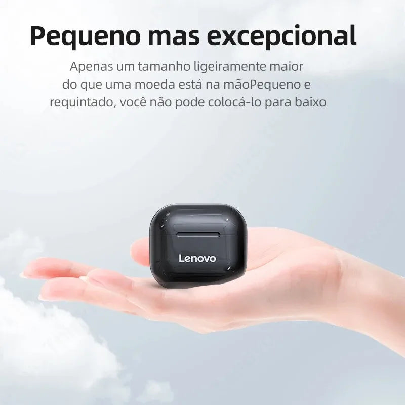 Lenovo LP40 Wireless Bluetooth Earphones TWS Touch Control Headset Gaming Headphones HD Call with Mic Earbuds 2025 New Choice