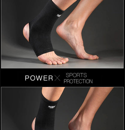 1 Piece Elastic Compression Breathable Ankle Sleeve for Running Basketball