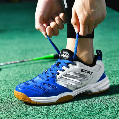 Badminton Shoes Court Tennis Sneakers for Training Volleyball Indoor Outdoor Professional Men Women Breathable Sport Big Size