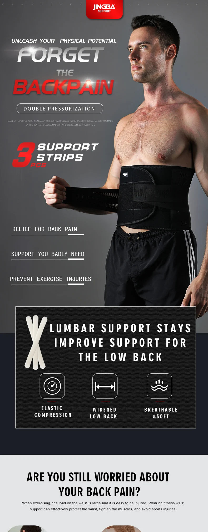 Men Women Waist Trainer Belt Waist Trimmer Weight Loss Workout Fitness Back Support