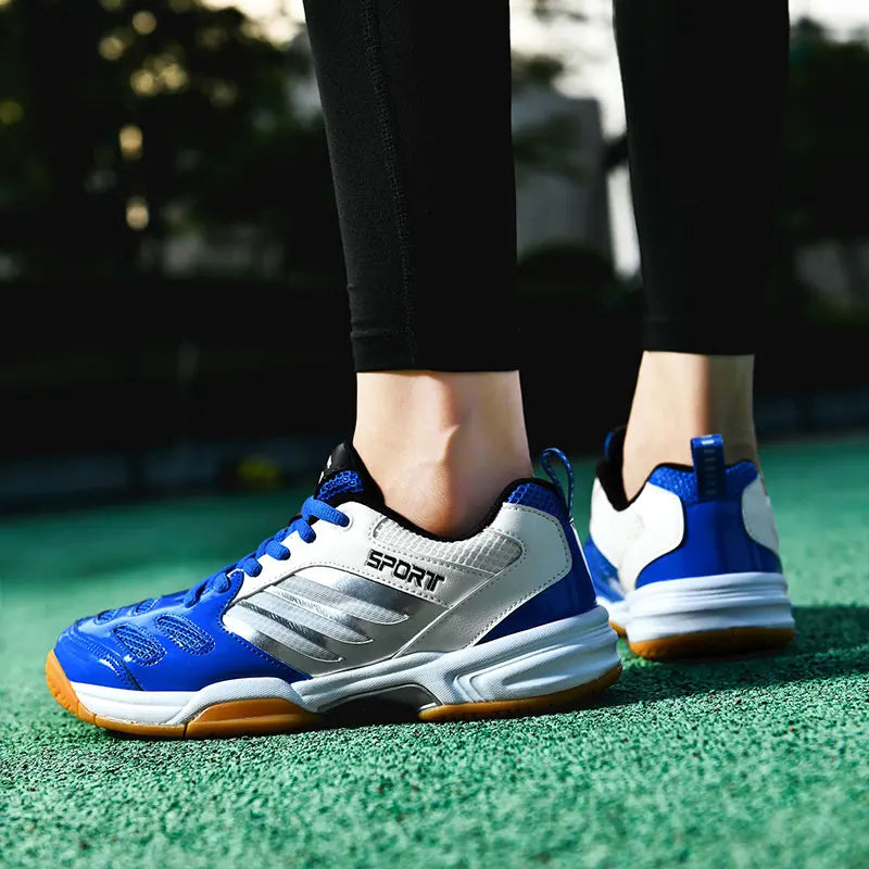 Badminton Shoes Court Tennis Sneakers for Training Volleyball Indoor Outdoor Professional Men Women Breathable Sport Big Size