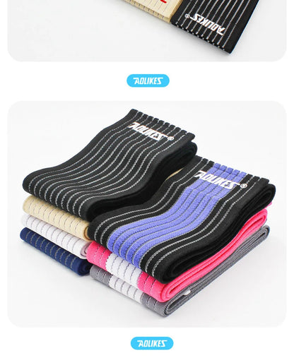 AOLIKES 1PCS 40-180cm Compression Bandage Protector Knee Support Brace Sports Elastic Elbow Straps Leg Bands Elast Bandag
