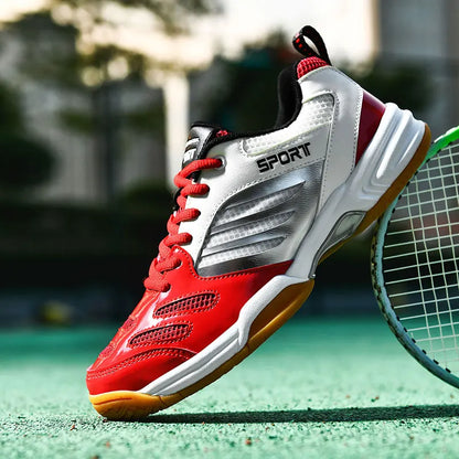 Badminton Shoes Court Tennis Sneakers for Training Volleyball Indoor Outdoor Professional Men Women Breathable Sport Big Size
