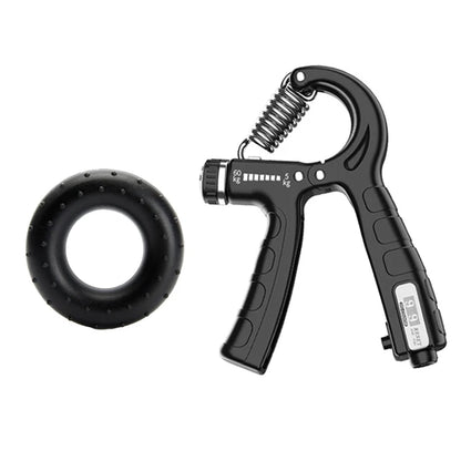 Adjustable 5-60Kg Heavy Hand Gripper Fitness Hand Exerciser Grip Wrist Training Finger Gripper Hand Strengthener For Patient