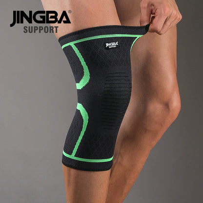Joelheira de Compressão Elástica e Respirável – Suporte e Conforto para Seus Treinos