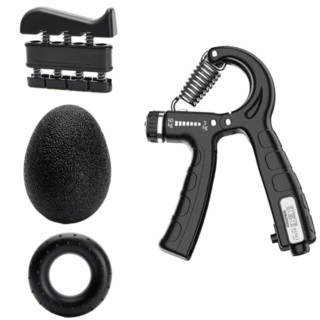 Adjustable 5-60Kg Heavy Hand Gripper Fitness Hand Exerciser Grip Wrist Training Finger Gripper Hand Strengthener For Patient