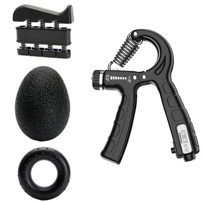 Adjustable 5-60Kg Heavy Hand Gripper Fitness Hand Exerciser Grip Wrist Training Finger Gripper Hand Strengthener For Patient