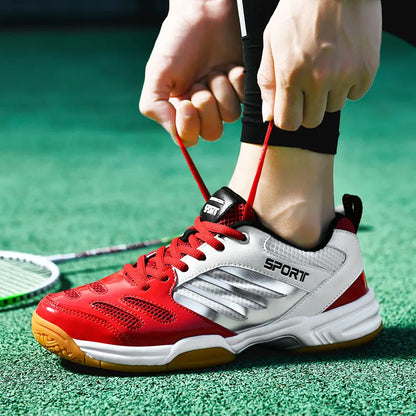 Badminton Shoes Court Tennis Sneakers for Training Volleyball Indoor Outdoor Professional Men Women Breathable Sport Big Size