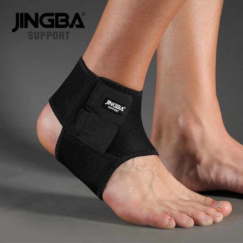 Tornozeleira de Compressão JINGBA SUPPORT – Suporte e Conforto para Seus Movimentos