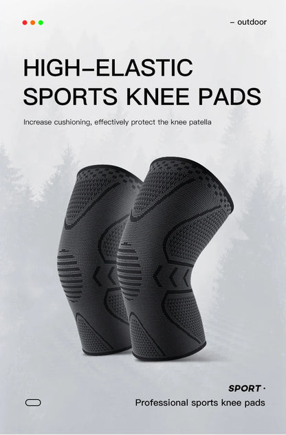 1piece Fitness Running Cycling Knee Braces Elastic Nylon Knee Brace For Sports Compression Knee Pad Sleeve Basketball Volleyball