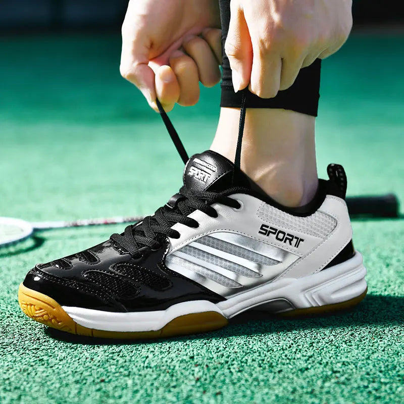 Badminton Shoes Court Tennis Sneakers for Training Volleyball Indoor Outdoor Professional Men Women Breathable Sport Big Size
