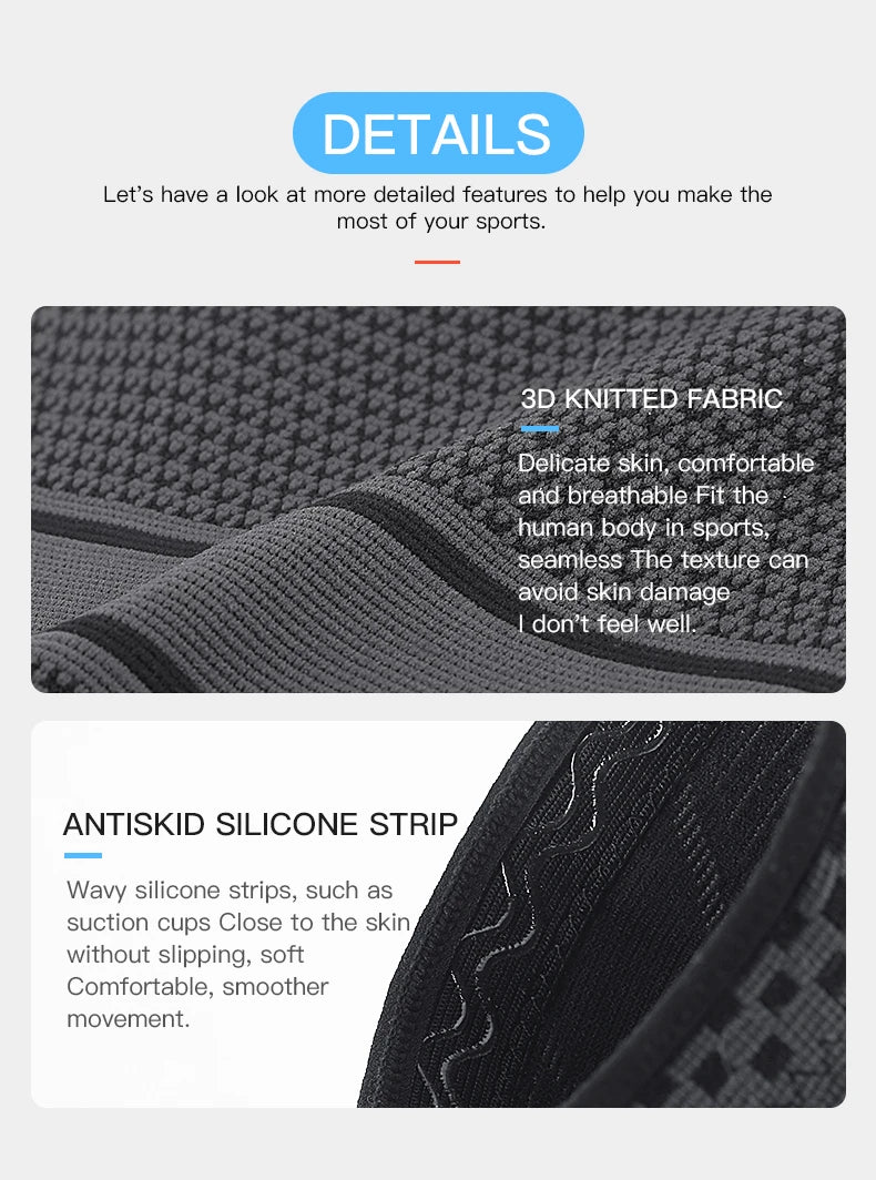 1piece Fitness Running Cycling Knee Braces Elastic Nylon Knee Brace For Sports Compression Knee Pad Sleeve Basketball Volleyball