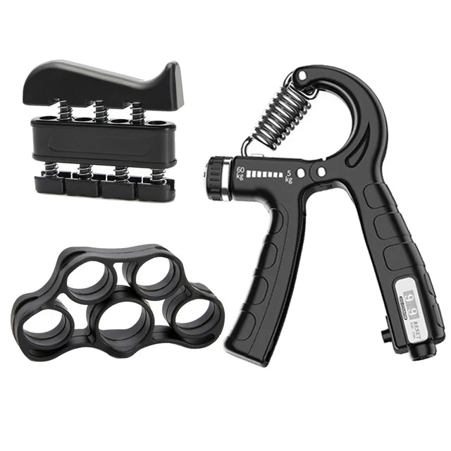 Adjustable 5-60Kg Heavy Hand Gripper Fitness Hand Exerciser Grip Wrist Training Finger Gripper Hand Strengthener For Patient