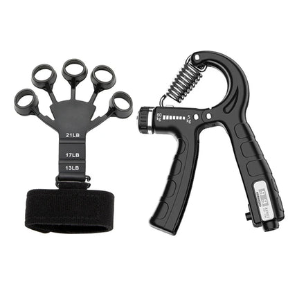 Adjustable 5-60Kg Heavy Hand Gripper Fitness Hand Exerciser Grip Wrist Training Finger Gripper Hand Strengthener For Patient