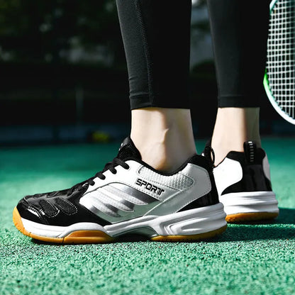 Badminton Shoes Court Tennis Sneakers for Training Volleyball Indoor Outdoor Professional Men Women Breathable Sport Big Size